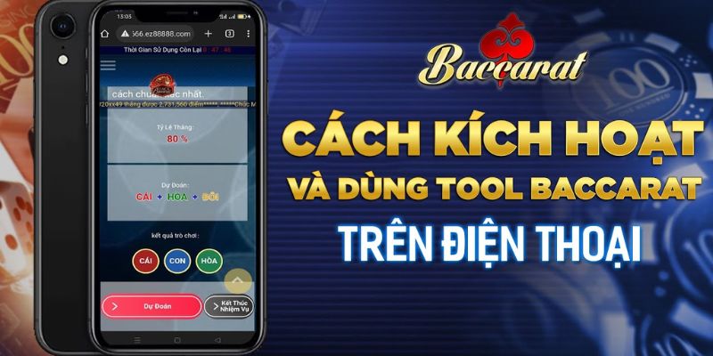 3 bước đơn giản để có thể tải tool hack Baccarat về máy